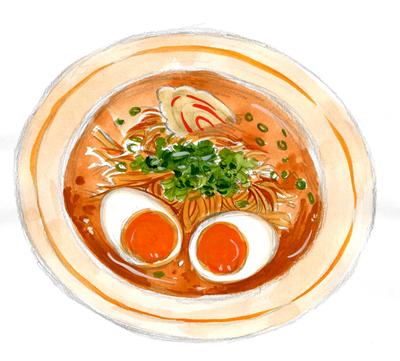 ラーメンのイラスト２