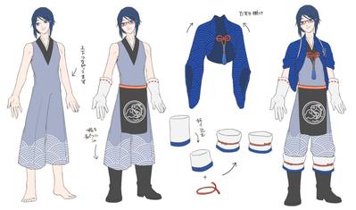 擬人化デザイン案