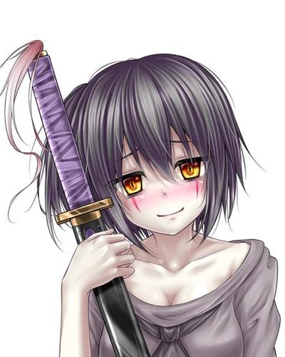 刀の付喪神の少女