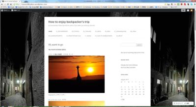 How to enjoy backpacker&#039;s trip