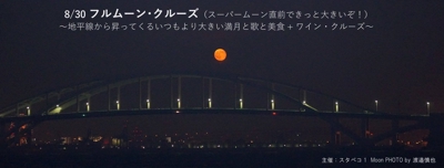 大阪湾周辺のクルージング業を展開するスタベコ１号のクルージングイベントの告知用バナーの写真提供