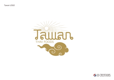 タイ料理レストラン　TAWAN様　ロゴ