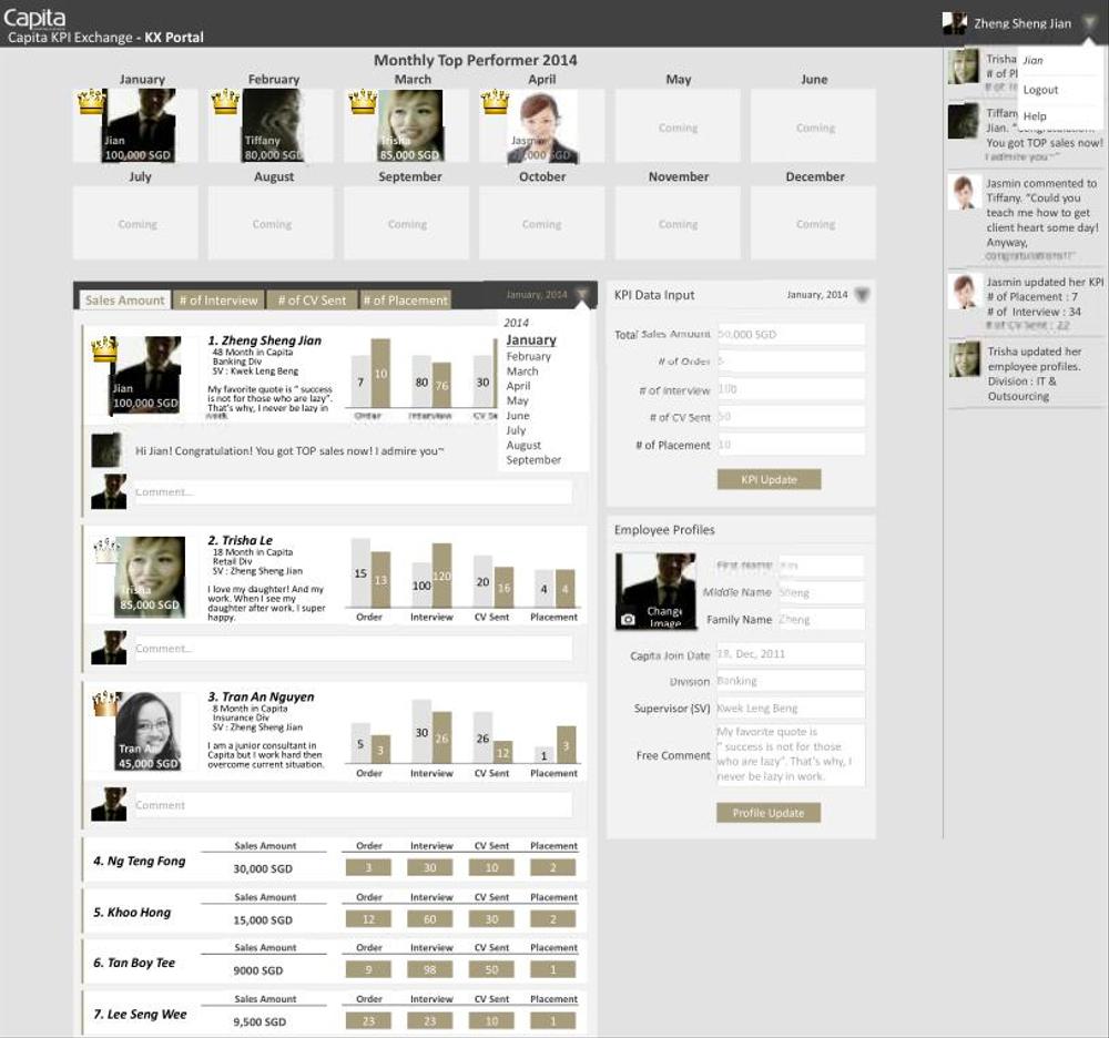 自社WebアプリのUIデザイン