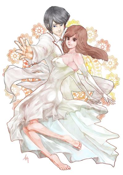 結婚式似顔絵イラスト