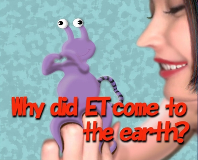 Why did ET come to the earth?