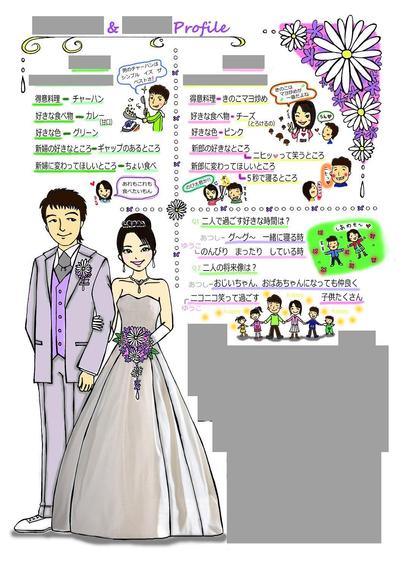 結婚式ペーパーアイテム３