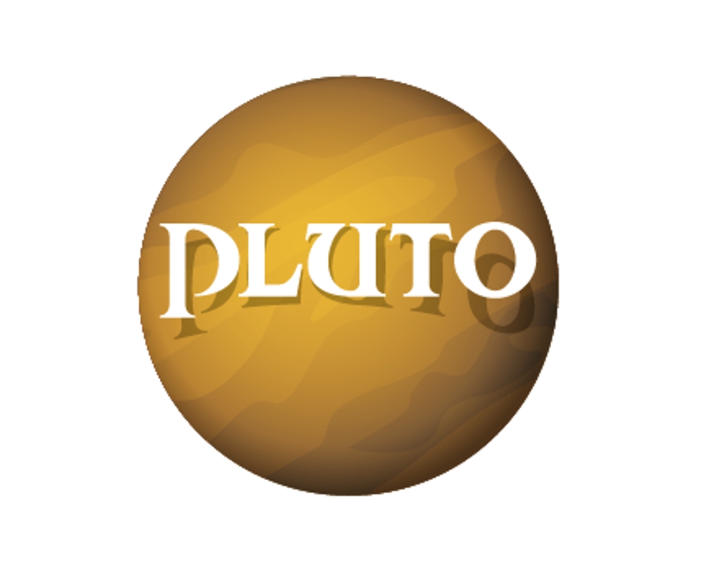PLUTO（ロゴ／BAR）
