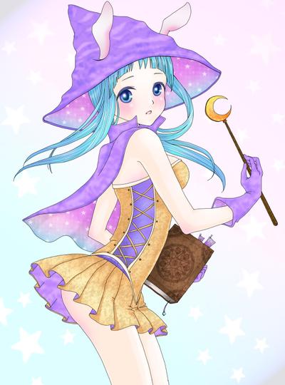魔女姫イラスト