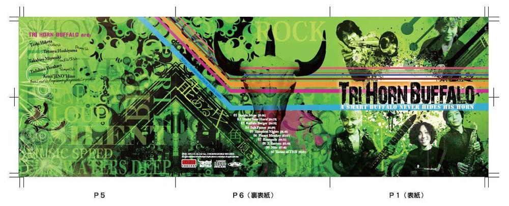 「THB」CDアルバムジャケットデザイン制作