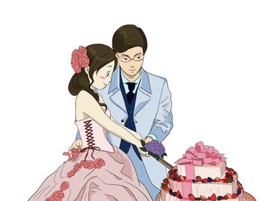 結婚式関連用イラストカット