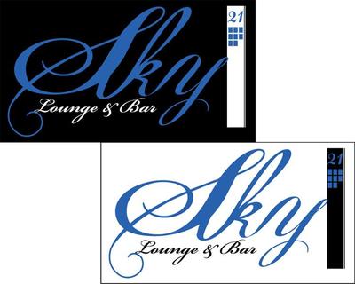 SheratonKobeBay &quot;Lounge&amp;Bar SKY21&quot;ロゴデザイン