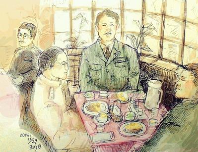 帝国海軍の会食