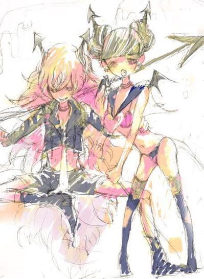 キャラクターラフ絵