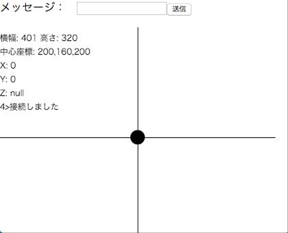 Node.js・Web Socket ・p5.js を 使ったデモアプリケーション