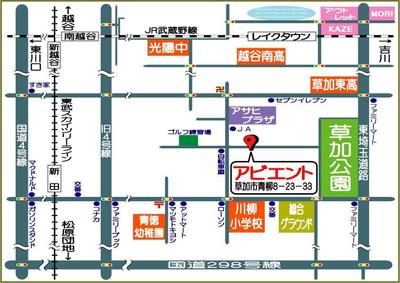 自社の地図作成