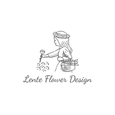 花屋さんのロゴ制作「レンテ・フラワー・デザイン」