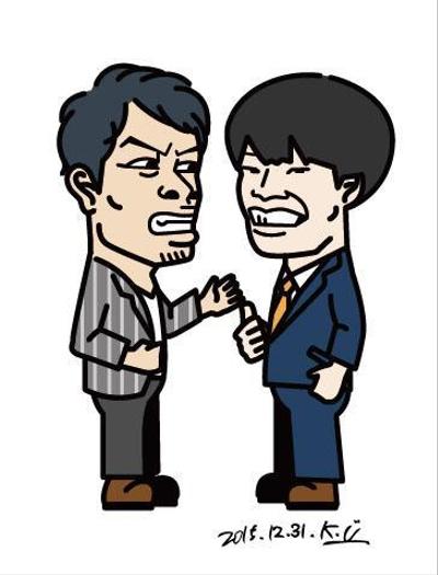 似顔絵イラスト作例1