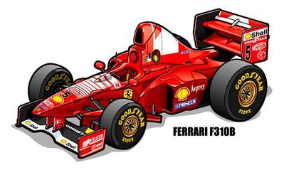 Ferrari F1デフォルメ