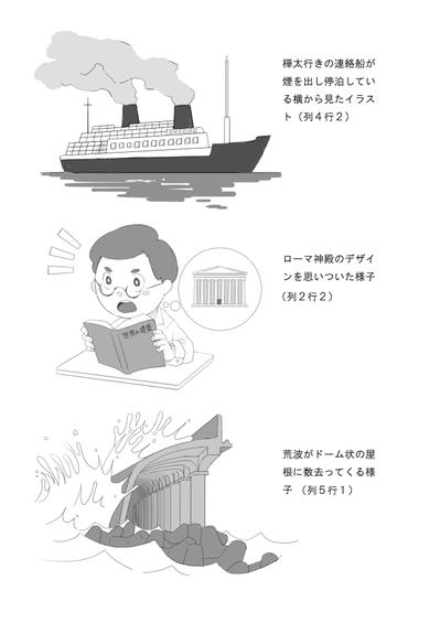 教材の挿絵(見本)