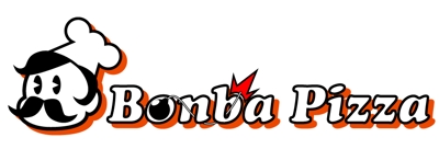 「ボンバピザ」ロゴ