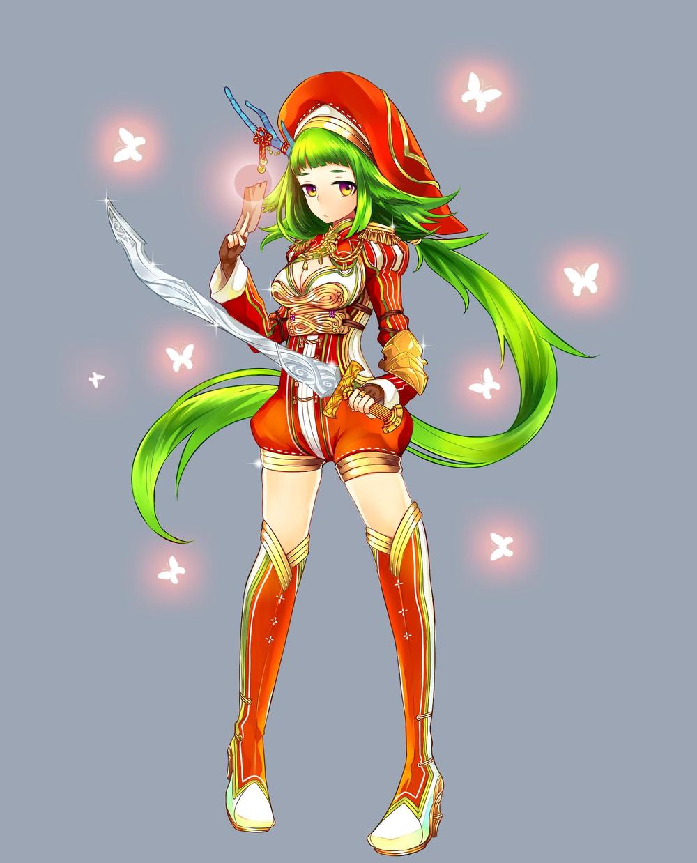 キャラクターデザイン②：女の子