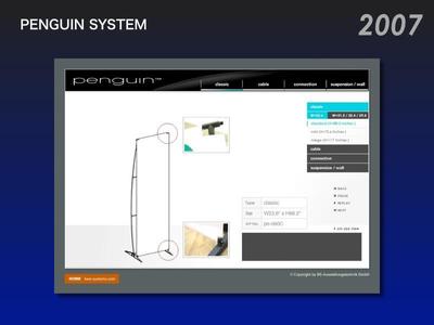 展示什器のデモサイト