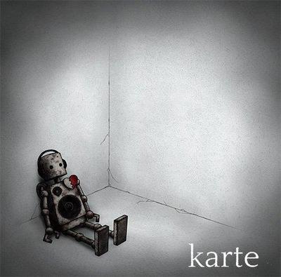 アーティスト　karte の捧ぐ火　CDジャケットイラスト作成