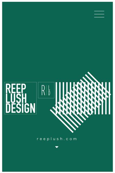 REEP LUSH DESIGNのウェブサイトデザイン・制作