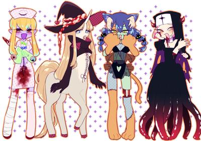 ハロウィンキャラ化