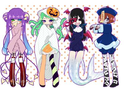 ハロウィンキャラ化