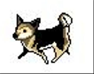 犬・ドット絵