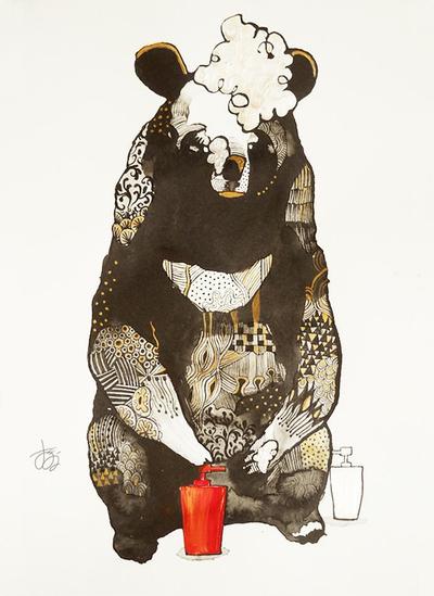知人に絵を贈りたいと依頼されて