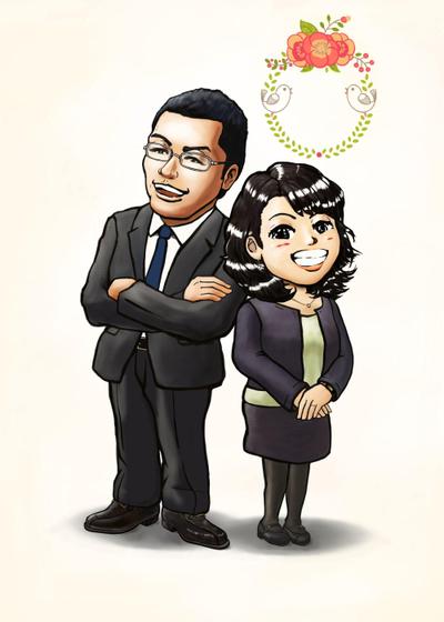 結婚式用イラスト01