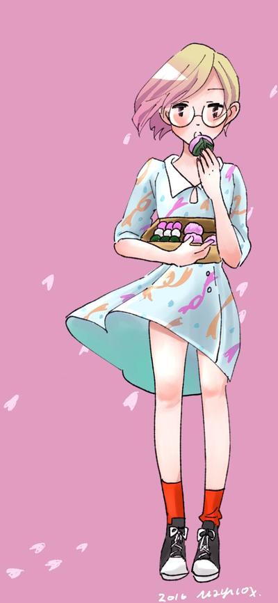 花より団子