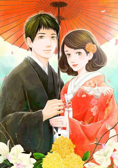 結婚式用イラスト