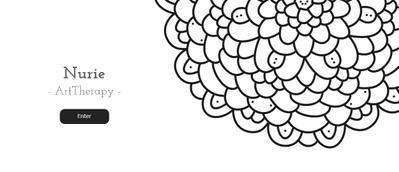 塗り絵用フリー画像を提供するHPの作成
