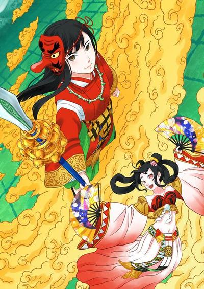 猿田彦とアメノウズメ