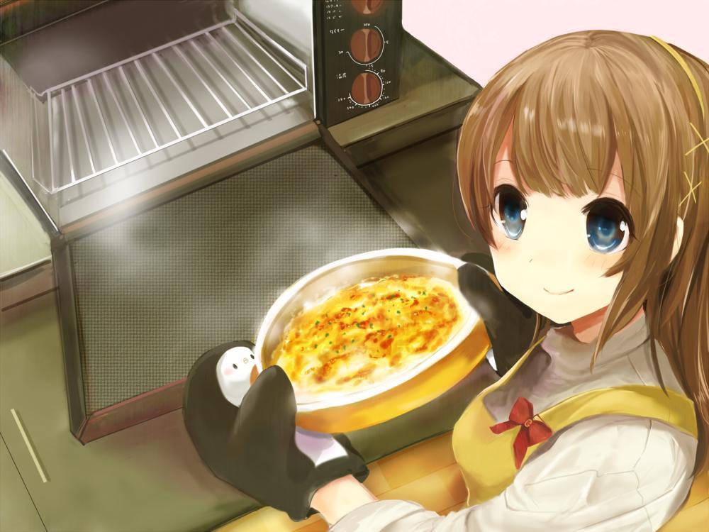 彼女の手料理　女性・厚塗り・萌え系・食べ物