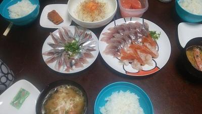 刺身朝食