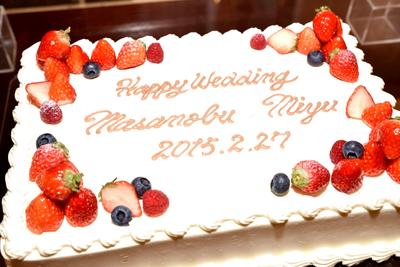 ウェディングケーキ