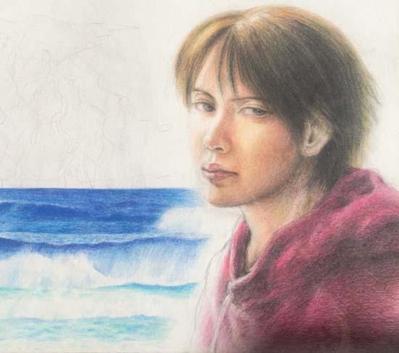 リアル系色鉛筆画