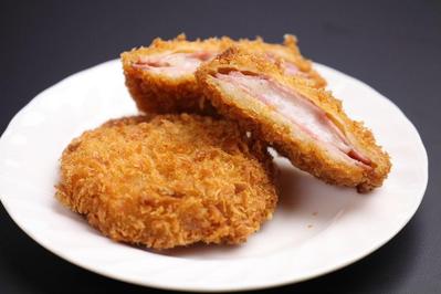 ご当地グルメ「もっちりハムカツ」開発