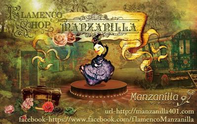 フラメンコショップ【Manzanilla】のHP制作