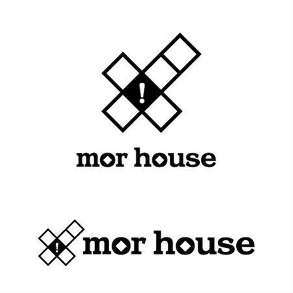 コンテナハウスを使った建築物を取り扱うメーカー「mor house」のロゴ