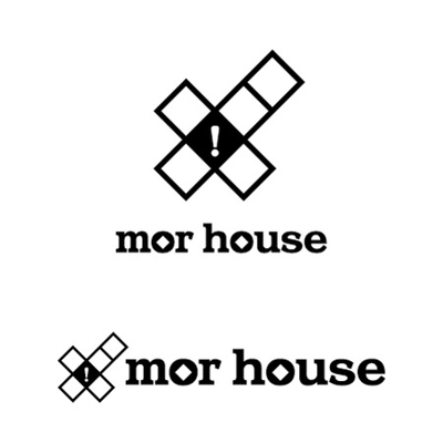 コンテナハウスを使った建築物を取り扱うメーカー「mor house」のロゴ