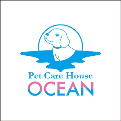 「Pet Care House OCEAN」のロゴ作成
