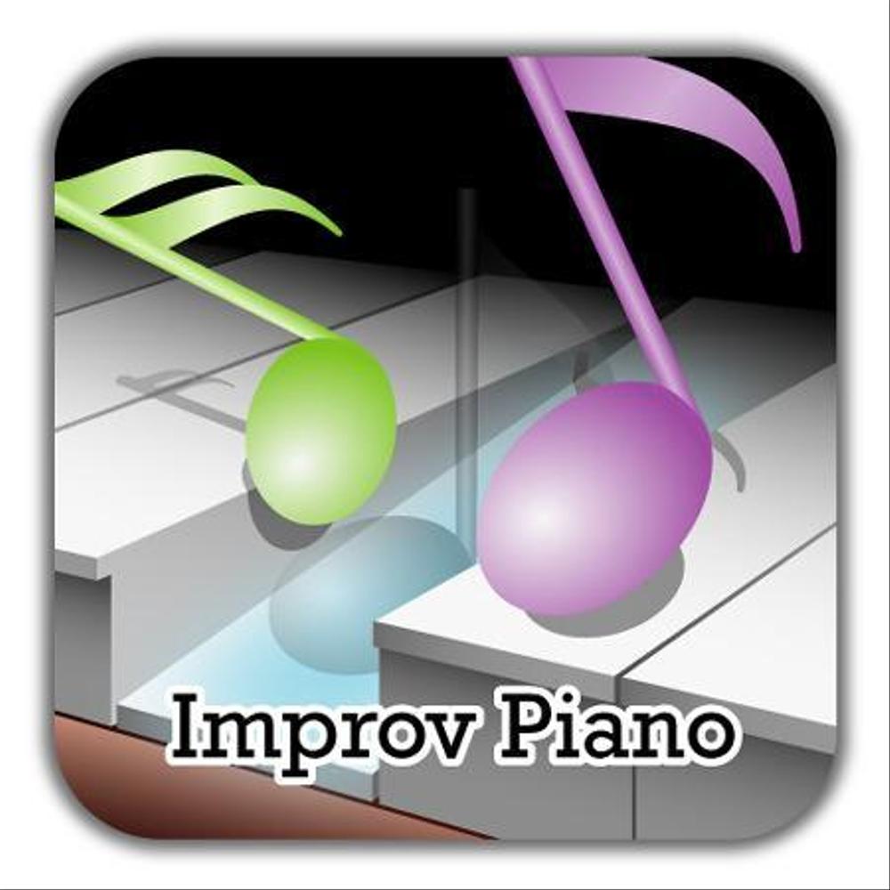 iPhone/iPad ピアノアプリのアイコン制作