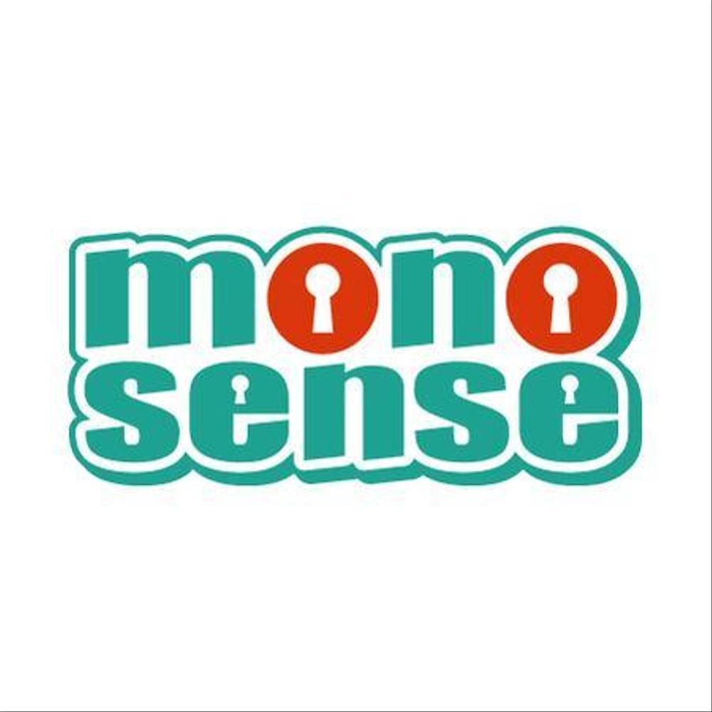 『monosense (すべて小文字での表記となります)』のロゴ作成