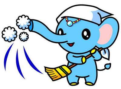 清掃会社キャラクター