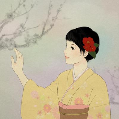 日本画風